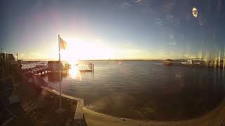 Todays 11132024 Somers Point Sunrise from Somers Point Beach [upl. by Atiruam]