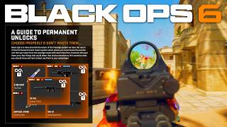 Black Ops 6 Avoid WASTING Your Time amp Permanent Unlock Tokens Best Unlocks [upl. by Nagol661]