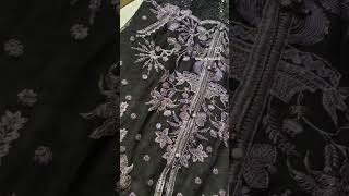 flossie vol 7 semi stitched collection Pure chiffon handwork embroidered [upl. by Yve]