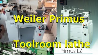 Toolroom lathe Weiler Primus [upl. by Rika]