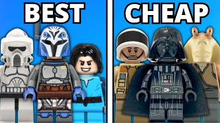 LEGO Star Wars Best Cheapest Minifigures 4K [upl. by Helena]