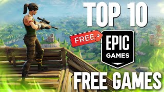 Top 10 Free PC Games on EPIC GAMES Store 2024 [upl. by Swagerty]