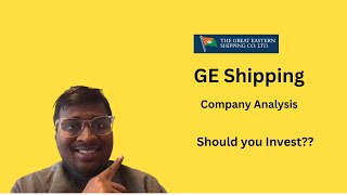 GE Shipping analysis  Should you Invest [upl. by Lemire790]