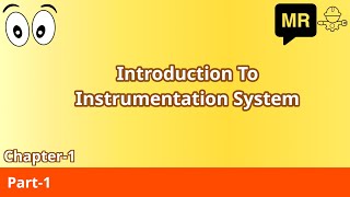 Introduction To Instrumentation System  Engineering Syllabus instrumentation I [upl. by Letram714]