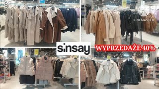 SINSAY💥WYPRZEDAŻE 40🔥KURTKI I PŁASZCZ🛍JESIEŃ 2024🍂🍁 [upl. by Anawit239]