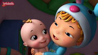 Rosy Cheeks Dimple Chin  Baby Song amp Rhymes for Children  Infobells [upl. by Shell180]