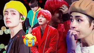 Teary Taehyung 💔😭  BTS V All Cry Moments😢😢  Kim Taehyung all sad moments [upl. by Suivatal]