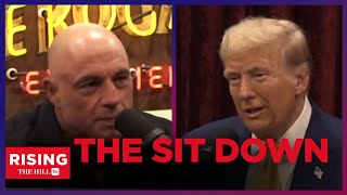 JOE ROGAN Bashes Media For Conflating Trump as Hitler But Also REVEALS A Human Side To TRUMP [upl. by Aryas231]