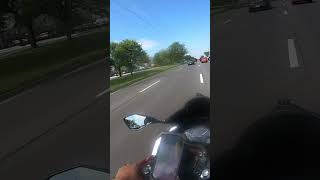 They almost cut my lifespan in half ninja ninja300 kawasakininja ninjah2r zx6r zx10r detroit [upl. by Knuth]