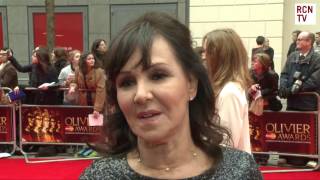 Arlene Phillips Interview  Working with Matthew Morrison  Olivier Awards 2013 [upl. by Rees]