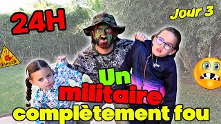 24H avec un MILITAIRE complètement FOU  Une SEMAINE PUNI   JOUR 3 [upl. by Einwahs]