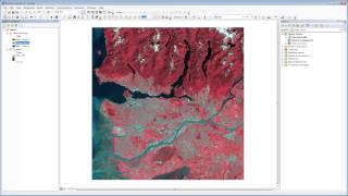 Satellite images in ArcMap  An Introduction [upl. by Lydell]