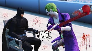 BATMAN VS JOKER amp HARLEY QUINN  EPIC BATTLE [upl. by Deeyn]