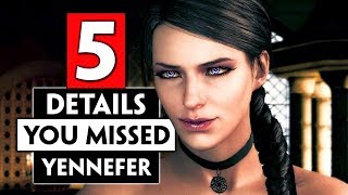 5 Small Details You Missed about Yennefer  THE WITCHER 3 [upl. by Spohr]