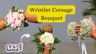 3 Different Ways to Create Stunning Wedding Wrist Corsages [upl. by Erdnassak144]