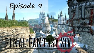 Lets play FF14 Des ponts et des places FR 9 Découverte de Limsa Lominsa [upl. by Ennirak449]