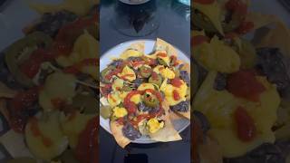 COMO HACER NACHOS MEXICANOS RECETA FÁCIL 🌶️ 🤤 🇲🇽 nachos receta comida recetasfaciles [upl. by Netsyrk146]