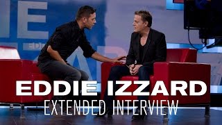 Eddie Izzard EXTENDED INTERVIEW on George Stroumboulopoulos Tonight [upl. by Kiona]