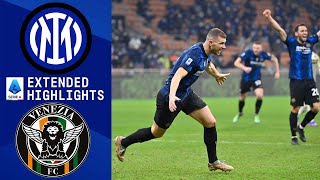 Inter Milan vs Venezia Extended Highlights  Serie A  CBS Sports Golazo [upl. by Aymik]