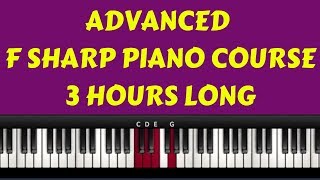 ADVANCED F SHARP PIANO COURSE DIMINISHED CHORDS QUARTAL CHORDS etcInstructor Caleb [upl. by Davis757]