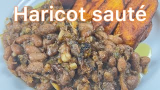 RECETTE DE HARICOT SAUTE [upl. by Aydidey]