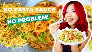 Lazy Pasta Recipes in Under 10 Minutes No Sauce Needed [upl. by Kuth]