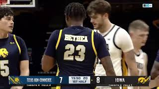 Texas AampM Commerce vs Iowa  College Men Basketball Nov 42024 [upl. by Orecul275]