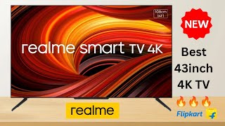 Realme 43 inch Ultra HD 4K LED Smart Android TV with Dolby Vision amp Atmos  RMV2004  Best 4k tv [upl. by Atnoved812]