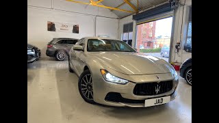 2014 MASERATI GHIBLI ZF 30L V6 PETROL with GENUINE LOW MILEAGE [upl. by Nnauol]