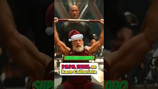 Papá Noel ya no será gordo🎅 fitness navidad gym [upl. by Salot]