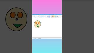 Try to make quotsnakequot on paint shorts youtubeshorts viralvideo mspaint shortsvideo computer [upl. by Quinta]