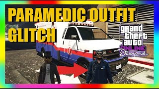 GTA 5 Online I PARAMEDIC OUTFIT BEKOMMEN GLITCH👍 I PS4ampPS5 [upl. by Asilec]