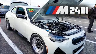 Single Turbo BMW M240i 1200HP Monster Closer Look TX2K24 [upl. by Uhsoj393]