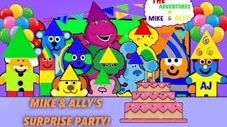 The Adventures Of Mike amp Ally Mike amp Ally’s Surprise Party [upl. by Aseek60]