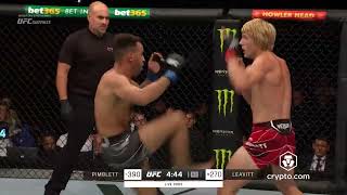 Paddy Pimblett vs Jordan Leavitt FREE FIGHT UFC 282 [upl. by Annohsed834]