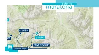 Maratona dles Dolomites  Enel  MARATONA COURSE [upl. by Khai269]