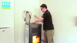 Biomass Wood Pellet Boiler Explained By Eco Installer Ely Cambridgeshire [upl. by Adlitam]