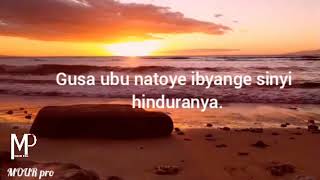 DANNY NANONE AMANOTA LYRICS VIDEO [upl. by Atiloj]