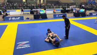 High Level IBJJF Match Against the Top Ranked Blue Belt [upl. by Ishmul]