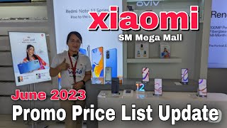 XIAOMI Promo Price List Update June 2023 Xiaomi Redmi Note 12 Pro 4G Note 12s 12 Pro 5G 12 Pro [upl. by Noiemad]