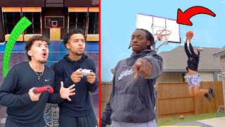 NBA GAMERS vs REAL LIFE HOOPERS GOT UGLY 2v2 Basketball Twist [upl. by Larochelle91]