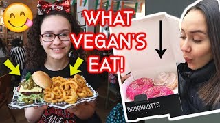 EATING VEGAN JUNK FOOD AT NOTTINGHAM CHEERLEADING COMPETITION🍩 117 VLOG [upl. by Ainotna]