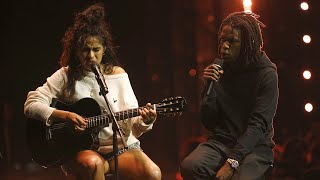 Jessie Reyez  quotFigures a Reprisequot ft Daniel Caesar  Live at The 2018 JUNO Awards [upl. by Mart]