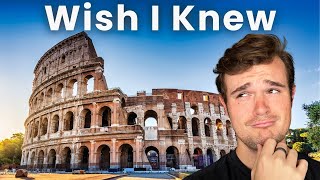 18 Tips I Wish I Knew Before Visiting Rome Italy [upl. by Acsicnarf]