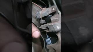 Install brake pads engine mechancial youtubeshorts shortsfeed shorts [upl. by Talbert383]