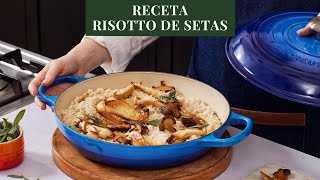 ¡RECETA Risotto de setas al estilo italiano🍄 [upl. by Araiet]