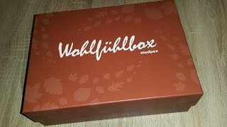 medpex Wohlfühlbox September 2016  Unboxing [upl. by Devaney]