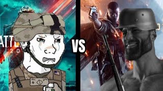 Battlefield 1 vs Battlefield 2042 [upl. by Neetsirhc]