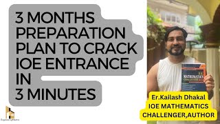 Excel Your 3 Months IOE Entrance Preparation In 3 Minutes By ErKailash Dhakal [upl. by Otsedom]