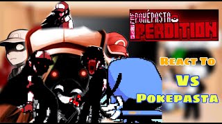 Pokepasta Perdition  Fnf React To Strangled Red Glitchy Red Ghost Pokemon [upl. by Nylanej147]